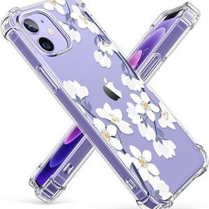 GVIEWIN iPhone 12 , iPhone 12 Pro Case 6.1 Inch, Soft & Flexible Phone case